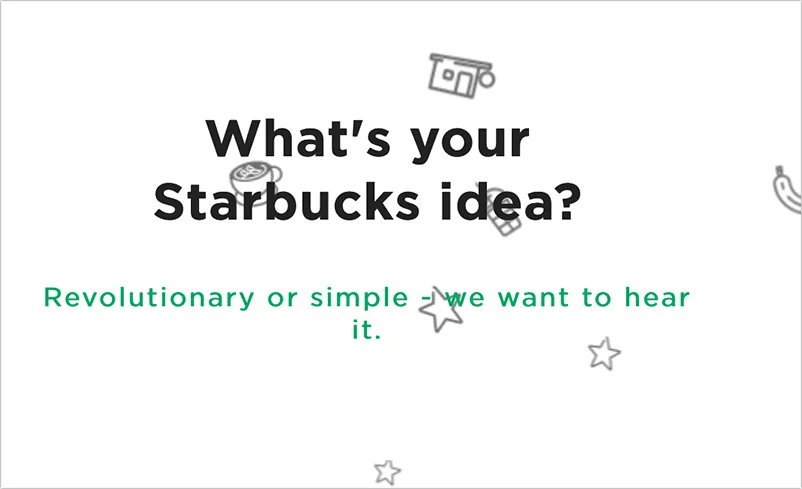 My Starbucks Idea (Starbucks)