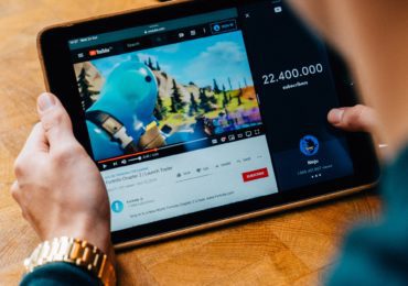 watching a YouTube video