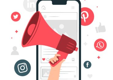 animated-image-of-phone-megaphone-highlighting-different-apps