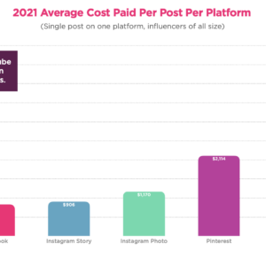 how much influencers are paid by platform