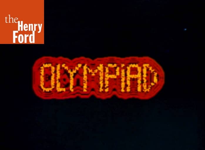 “Olympiad,” by Lillian F. Schwartz, 1971