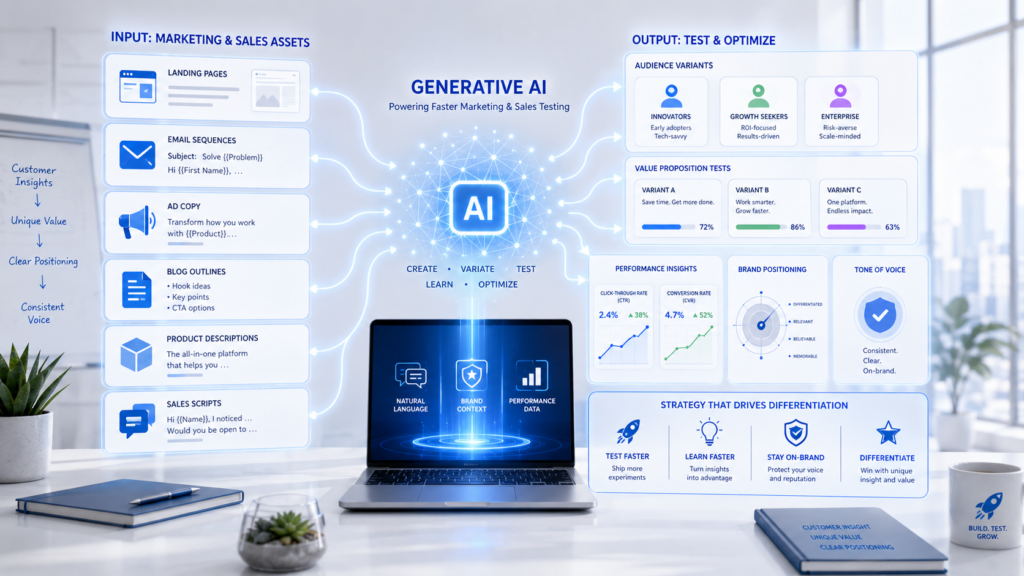 Using Generative AI, Startups Can Test Marketing & Sales Faster