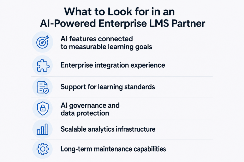 What to look for in an LMS partner